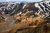 Rhyolite / Rhiolite mountains, Landmannalaugar, Iceland, June 2008