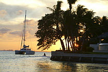 Foutaine Pajot Eleuthra 60 catamaran off Miami, Florida, USA. Property Released.