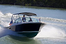 Harrier 25 off Marco Island, Florida, 2007. Model and property released.