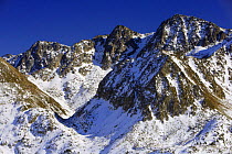 Snowy mountains in Pas de la Casa-Grau Roig, Pyrenees, Andorra, February