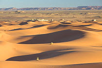 Dunes in Erg Chebbi desert, Morocco, March 2009