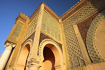 Door of Bab el-Mansour, Meknes, Morocco, March 2009