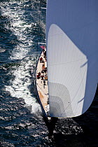 Premier of J-Class yacht "Hanuman", Newport Bucket Regatta, July 2009, Rhode Island, USA.