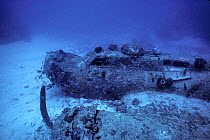 World War Two B 17 wreck, Papua New Guinea.