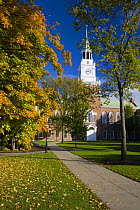 Baker Hall on the Dartmouth College Green in Hanover, New Hampshire, USA. October 2007