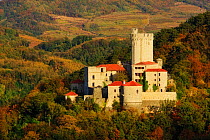Rihemberk Castle, Branik, Vipava Valley, Nova Gorica, Slovenia, Europe, October 2008
