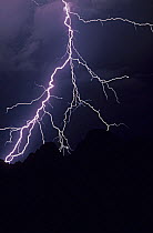 Lightning over the Sonoran Desert, Arizona, USA