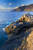 The "Gigantes", sea cliffs in the South of Tenerife, Canary Islands, Spain, December 2008