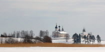 Ferapontov Monastery, founded by Sain Ferapont in 1398. Vologda Province of the Russia North. One of the purest example of Russian medieval art.  Russia Federal Heritage site. In the list of World Cul...