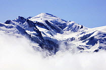 Mont Blanc (4,810m) Haute Savoie, France, Europe, September 2008