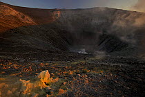 Sulphurour fumaroles (solfatara) Vulcano Island, Aeolians, Italy, May 2009
