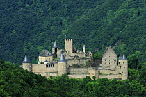 Bourscheid Castle, Oesling, Ardennes, Luxembourg, May 2009