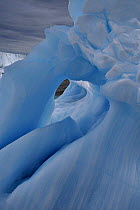 Ice formations on an iceberg, Austfonna, Svalbard, Norway, June 2009
