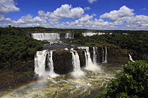 Iguazu Falls with rainbow, Iguaçu National Park, Brazil