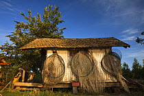 Old fisherman's cabin along the Danube, June 2009