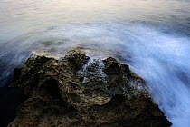 Coast, sea and rocks, Dwejra, Gozo, Malta, May 2009