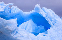 Ice formations, Spitsbergen, Svalbard, Norway, June 2009