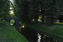 Moat like canal, Rundale palace, Pilsrundale, Latvia, June 2009