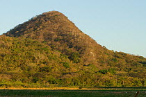 Limestone hill in the Catalina area of in Palo Verde National Park, dry season, Costa Rica, February 2009