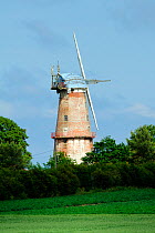 Sutton windmill, built in 1789, one of the UK's tallest windmills, Norfolk Broads, UK