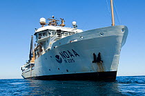 Research vessel "Henry B. Bigelow" at sea, Mid-Atlantic Ridge, North Atlantic Ocean, July 2009