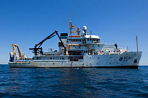 Research vessel "Henry B. Bigelow" at sea, Mid-Atlantic Ridge, North Atlantic Ocean, July 2009