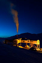 Coal power plant, Longyearbyen, Spitsbergen, Svaldbard, Norway, March 2009
