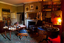 Charles Darwin's study at Down House, Kent, UK