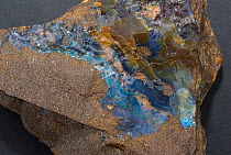 Opal, hydrated silica, SiO2 nH2O, from Australia