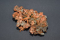 Native Copper, Cu, as a mineral, New York State, USA