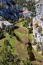 Canyon of Rio Lobos, Castilla y Leon, Spain. April 2006.