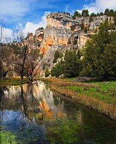 Rio Lobos canyon, Castilla y Leon, Spain. April 2006.