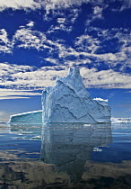 Iceberg reflected in sea, Fournier Bay, Antarctica (non-ex)