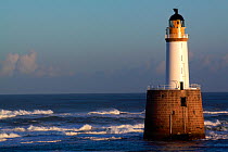 Rattray Head lighthouse, Northeast Scotland, November 2009.