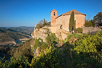 Romanesque hermitage of Siurana, Tarragona, Catalonia, Spain. April 2008.