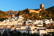 Cazorla town and castle, Jaen, Andalusia, Spain. May 2009.
