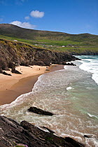 Beaches and cliffs around Slea Head, near Dunquin. Dingle Peninsula, County Kerry, Republic of Ireland, May 2009.