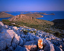 View from Levrnaka Island, Kornati National Park, Croatia, May 2009