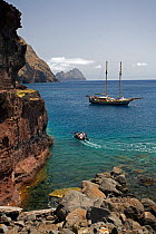 Deserta Grande coast, Desertas Islands, Madeira, Portugal, August 2009