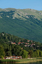 Elsani, a village on the shore of Lake Ohrid, Galicica National Park, Macedonia, June 2009