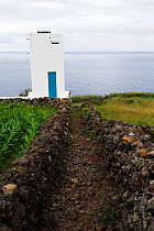 The "vigia" tower on Pico island, a look out for spotting whales, Azores, Portugal, June 2009