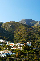 Mountain village, Sfaka, Crete, Greece, April 2009