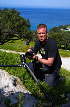 Photographer, Peter Lilja, Akamas Peninsula, Cyprus, May 2009