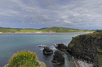 Carrick-a-bracghy, Isle of Doagh, view towards Five Finger Cliffs, County Donegal, Republic of Ireland, July 2007
