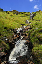 Grey Mare's Tail waterfall, Bule Stack Mountains, County Donegal, Republic of Ireland, July 2007
