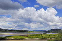 Gweebarra estuary, view towards Gweebarra Bridge, County Donegal, Republic of Ireland, July 2007