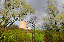 Cooling towers of Nuclear power station, Cattenom, France