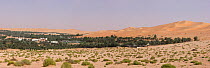 Liwa Oasis, panorama, composite, Abu Dhabi Emirate, UAE, November 2008