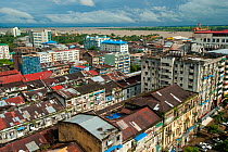 Yangon, (formerly Rangun) in Myanmar / Burma, August 2009