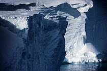 Drygalski ice tongue, the seaward extension of the David glacier (over 30 miles long) Antarctica, December 2008